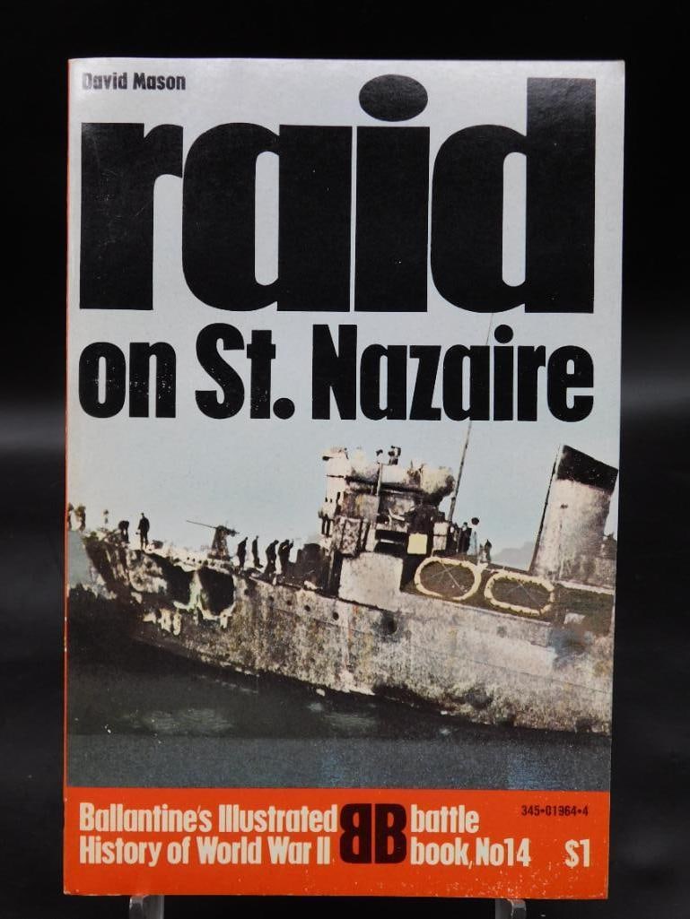 1960S-1970S RAID ON ST NAZAIRE BALLENTINES ILLUSTRATED HISTORY OF THE VIOLENT CENTURY (1 of 1)
