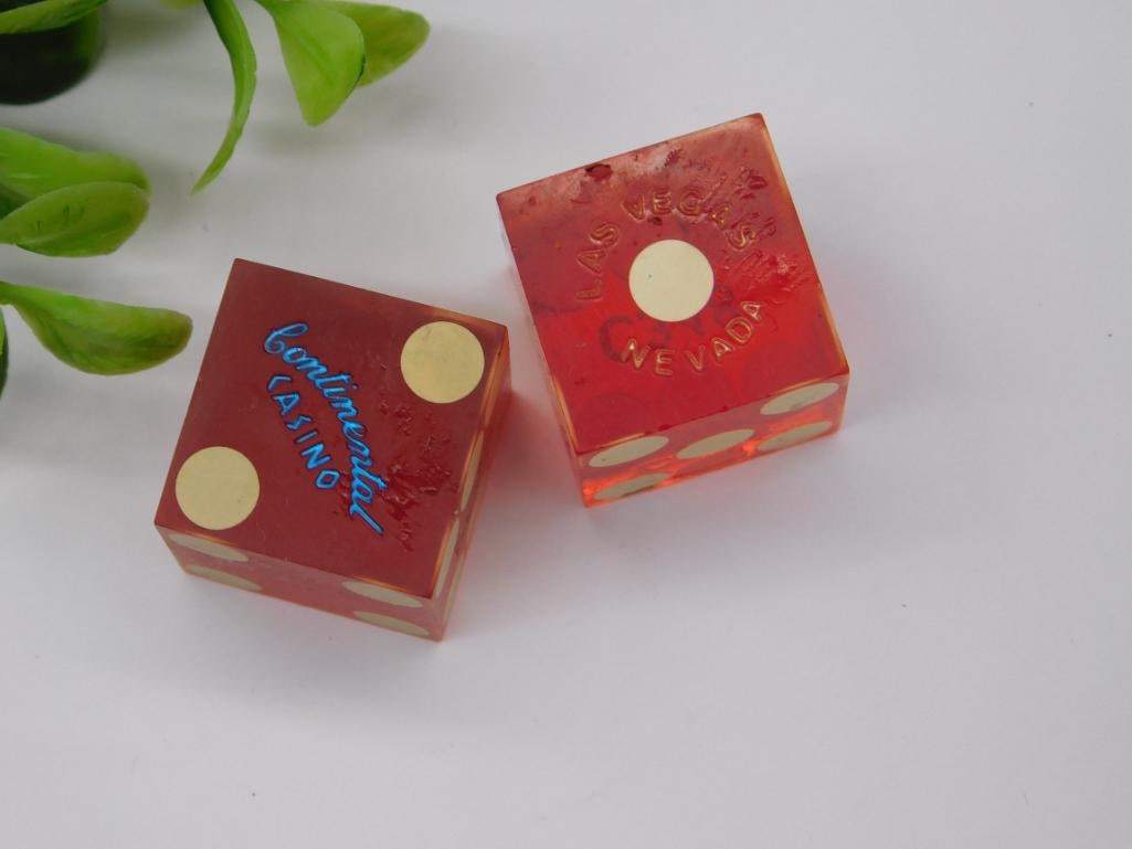 CONTINENTAL CASINO LAS VEGAS NEVADA DICE (1 of 2)