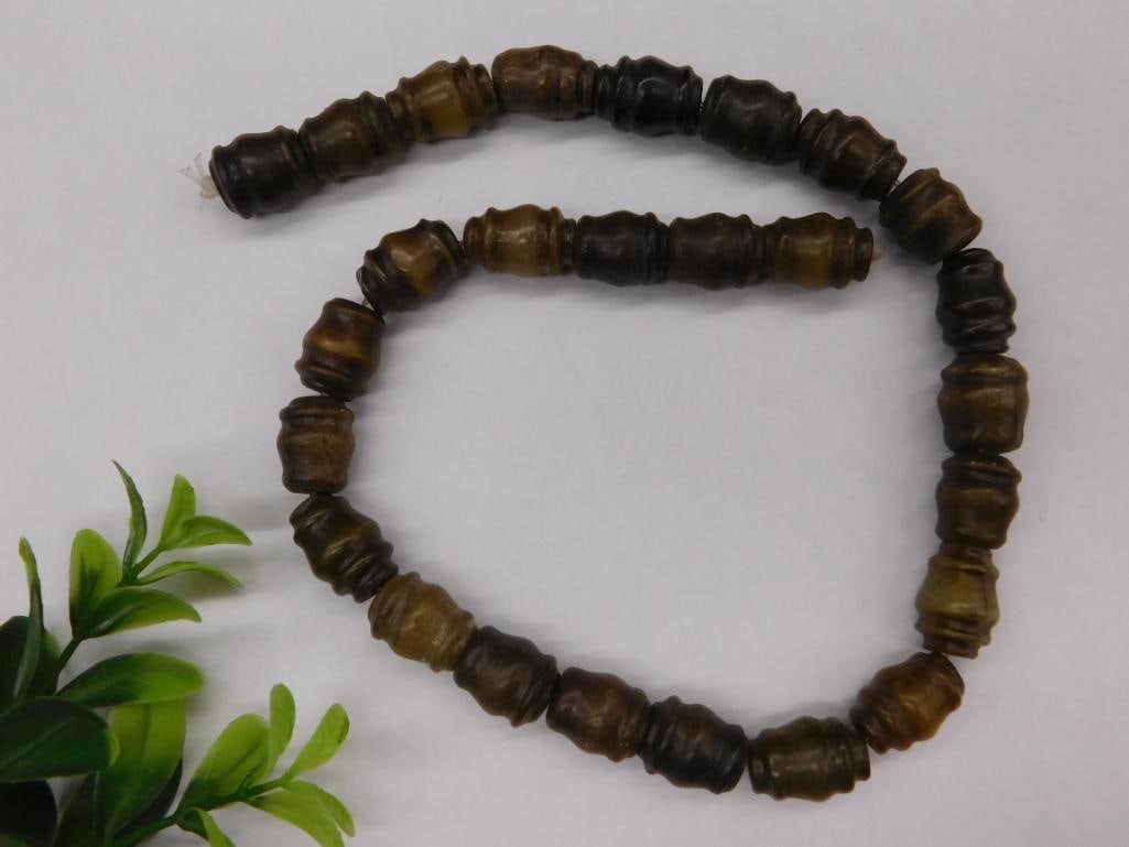 VINTAGE STONE BEADS ROCK STONE LAPIDARY SPECIMEN (1 of 3)