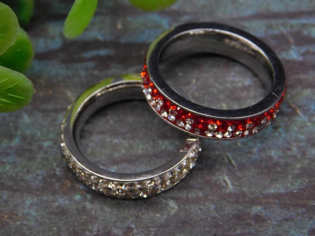 STONE RINGS ROCK STONE LAPIDARY SPECIMEN (1 of 2)