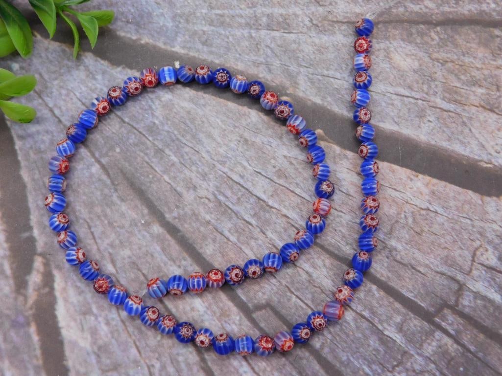 AFRICAN TRADE BEADS ROCK STONE LAPIDARY SPECIMEN (1 of 2)