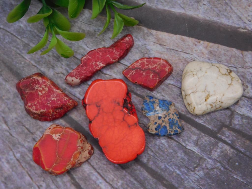 IMPRESSION JASPER ROCK STONE LAPIDARY SPECIMEN (1 of 2)