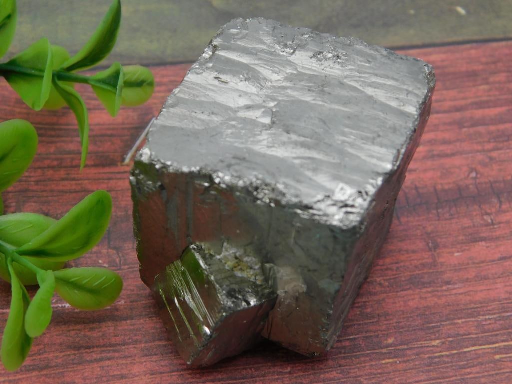 ILLUSTRIOUS SPANISH PYRITE CUBE ROCK STONE LAPIDARY SPECIMEN (1 of 2)