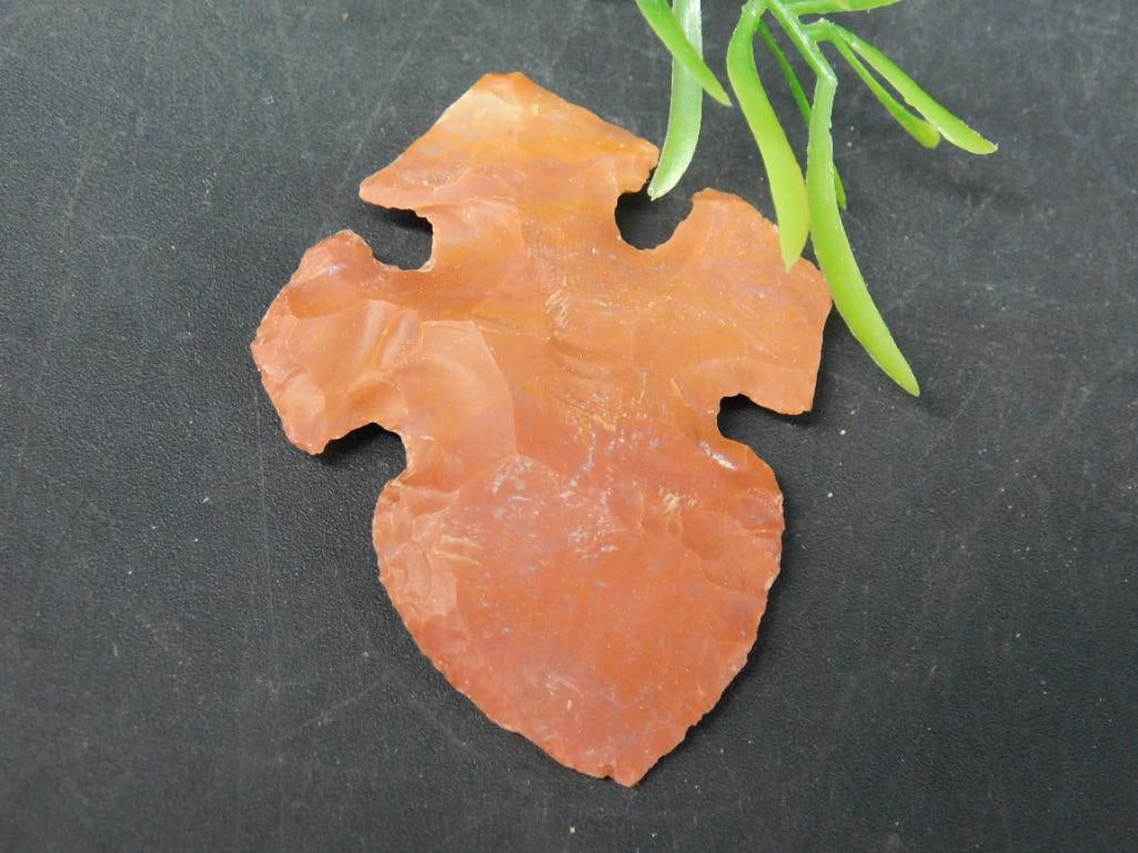 HAND KNAPPED ARTIFACT ROCK STONE LAPIDARY SPECIMEN (1 of 2)