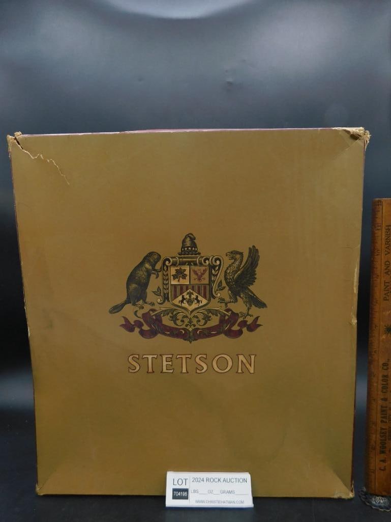 Vintage Stetson Hat Box - 4