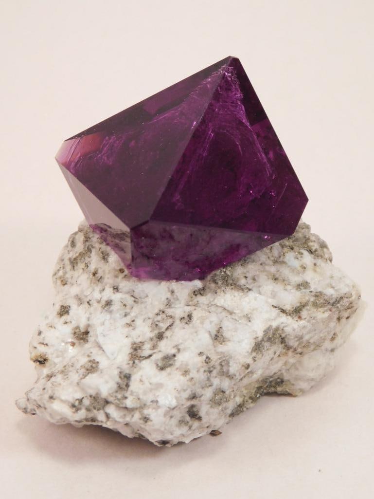 CHROME ALUM MAN-MADE MINERAL SPECIMEN ROCK STONE LAPIDARY SPECIMEN (1 of 3)