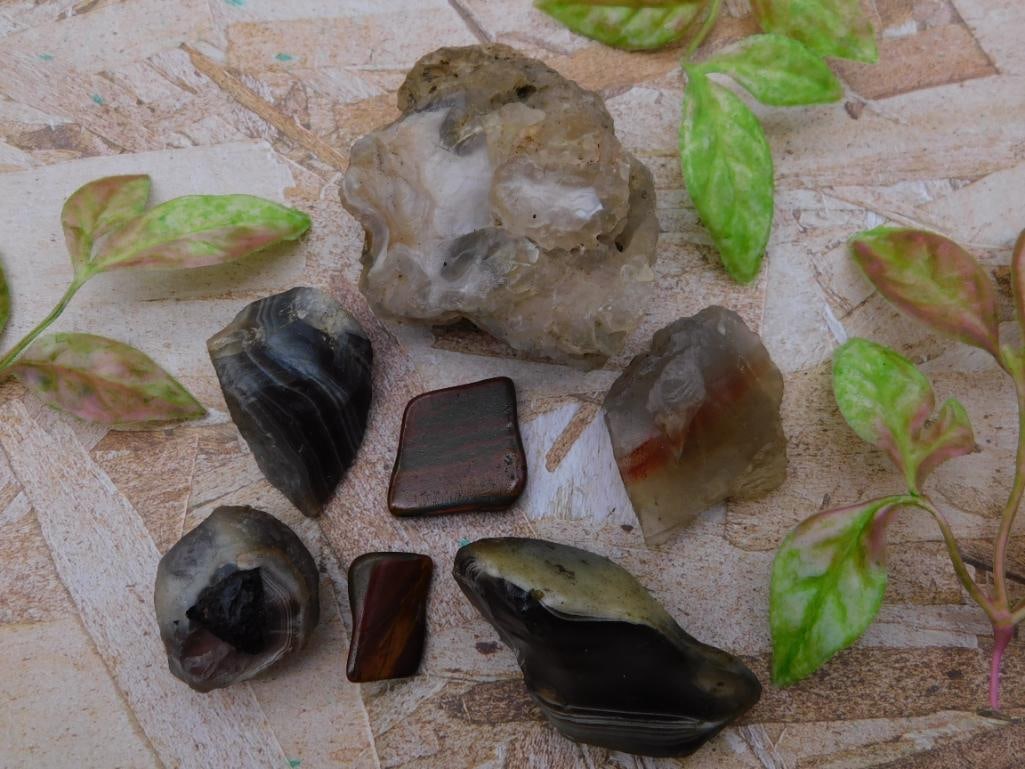 MIXED LOT ROCK STONE LAPIDARY SPECIMEN (1 of 2)