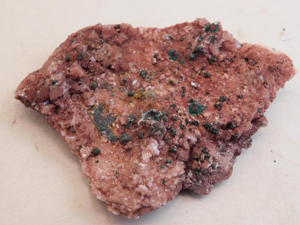 RED CALCITE ROCK STONE LAPIDARY SPECIMEN (1 of 2)