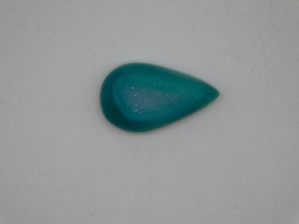 DRUZY QUARTZ CABOCHON ROCK STONE LAPIDARY SPECIMEN: DRUZY QUARTZ CABOCHON ROCK STONE LAPIDARY SPECIMEN