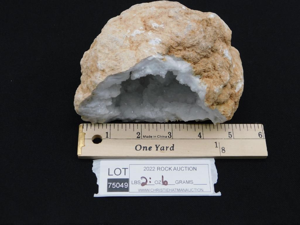 GEODE ROCK STONE LAPIDARY SPECIMEN - 2