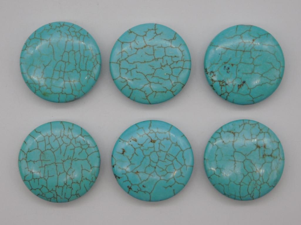 TURQUENITE BEADS ROCK STONE LAPIDARY SPECIMEN: TURQUENITE BEADS ROCK STONE LAPIDARY SPECIMEN