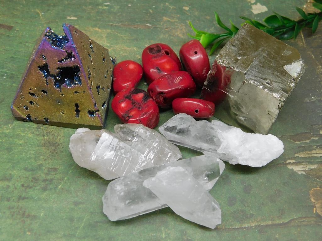 MIXED LOT ROCK STONE LAPIDARY SPECIMEN (1 of 2)