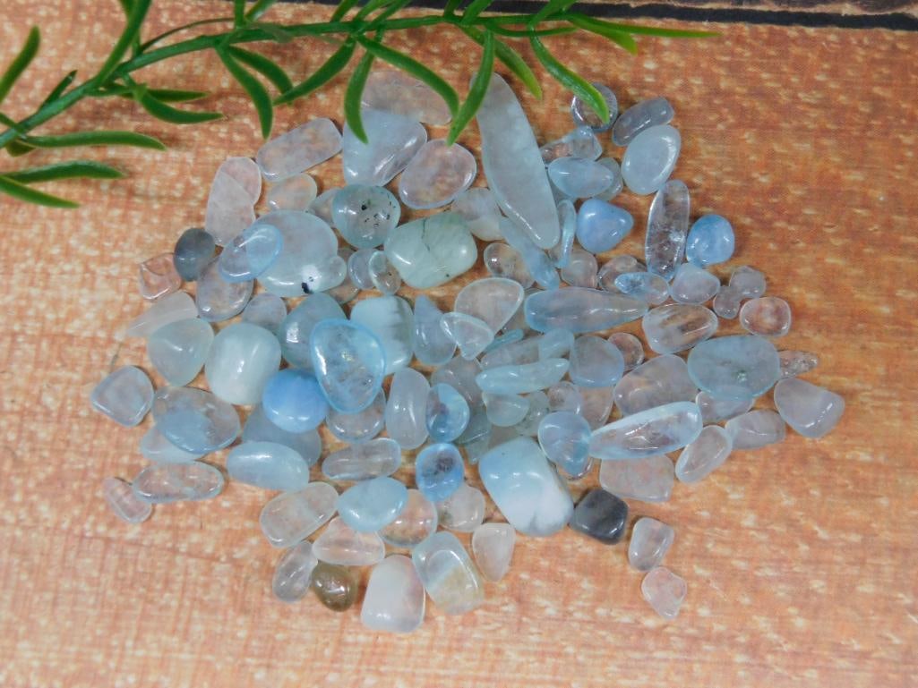 AQUAMARINE ROCK STONE LAPIDARY SPECIMEN (1 of 2)