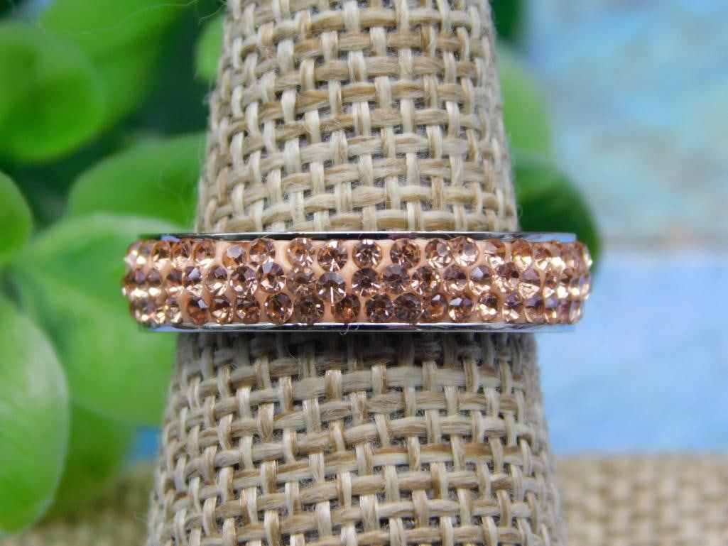 STONE RING ROCK STONE LAPIDARY SPECIMEN (1 of 2)