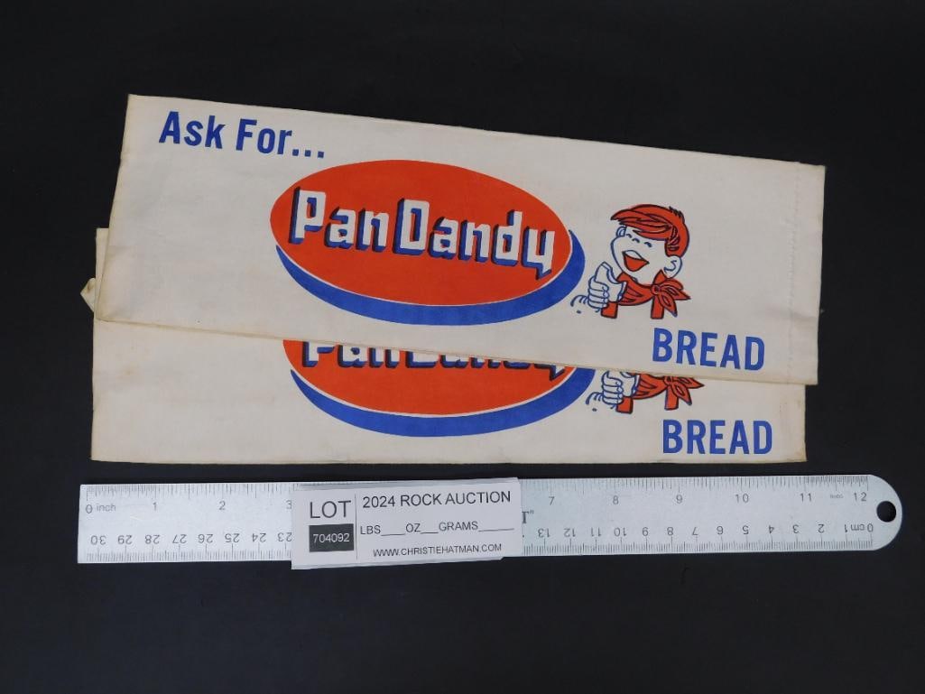 Pan Dandy Bread Advertising HAT Set - 3