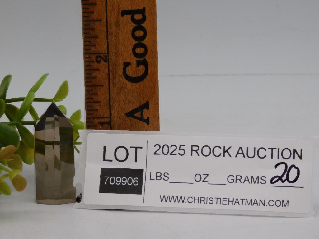 Smoky Quartz Crystal Point Tower ROCK STONE LAPIDARY SPECIMEN (1 of 1)