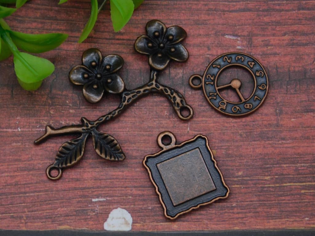 MIXED PENDANTS ROCK STONE LAPIDARY SPECIMEN (1 of 2)