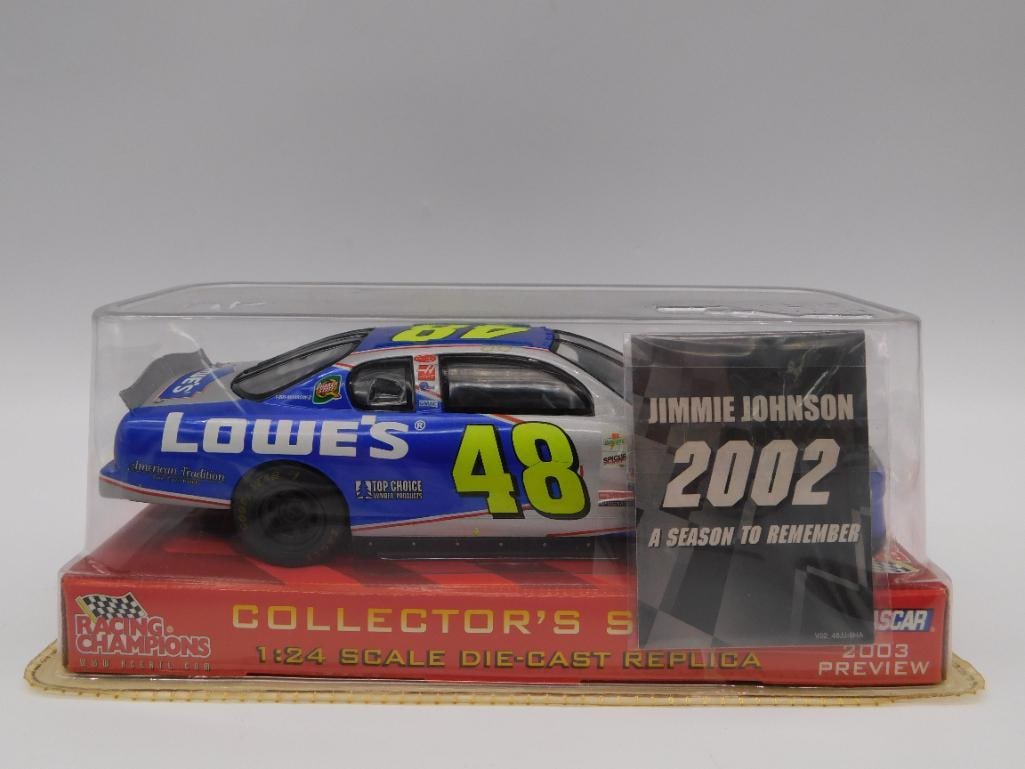 2002 EDITION RACING CHAMPIONS COLLECTOR SERIES DIE-CAST RACE CAR JIMMIE JOHNSON (1 of 2)