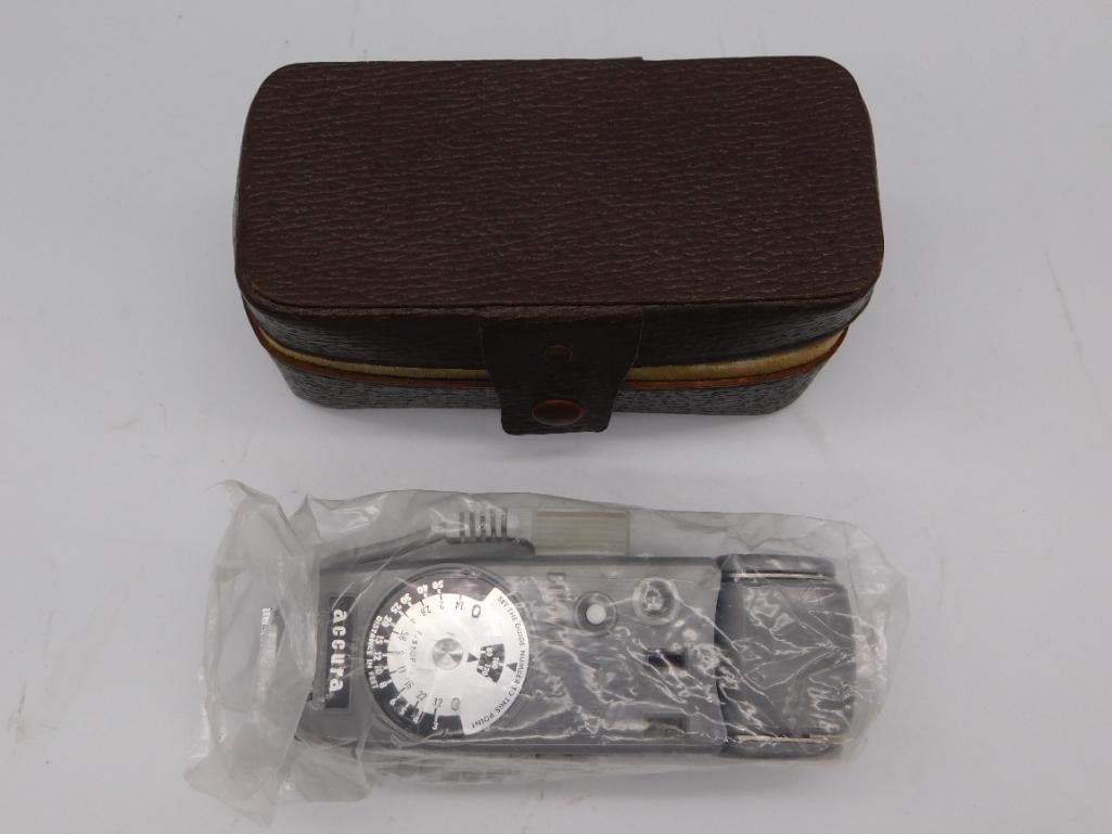 VINTAGE LIGHT METER HAND HELD ANALOGUE EXPOSURE METER: VINTAGE LIGHT METER HAND HELD ANALOGUE EXPOSURE METER