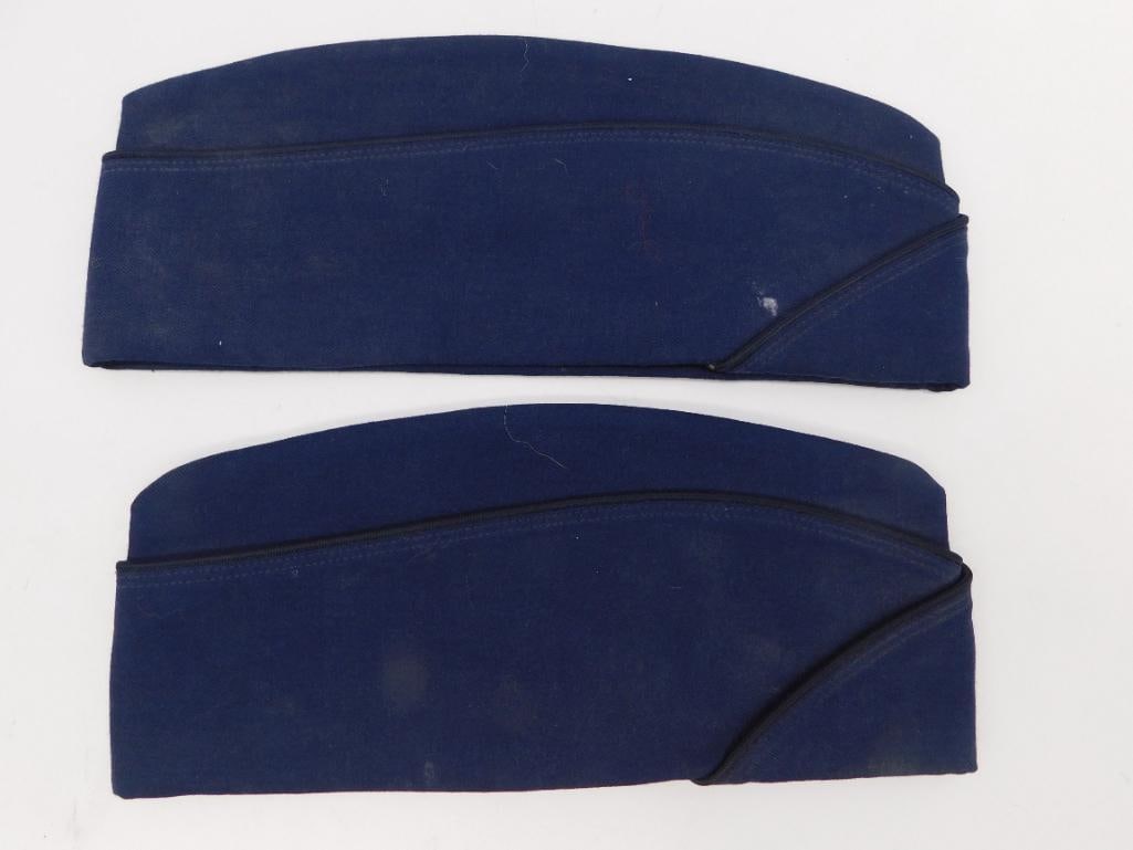 UNITED STATES MILITARY PATROL BLUE GARRISON CAP: UNITED STATES MILITARY PATROL BLUE GARRISON CAP