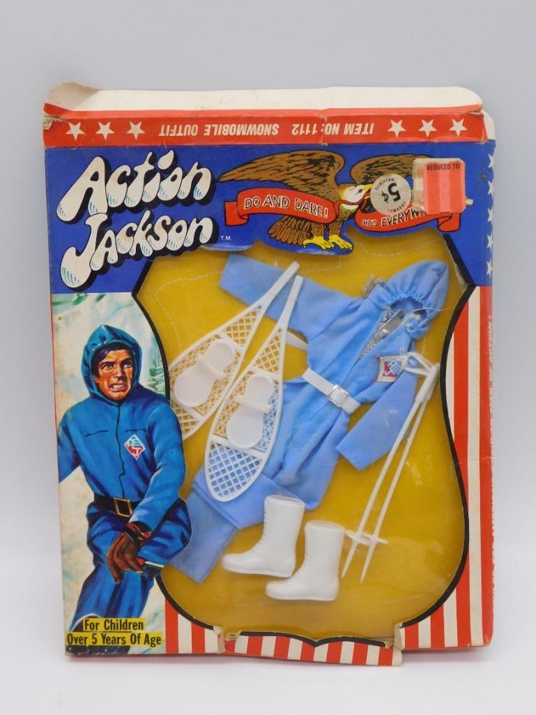 VINTAGE ACTION JACKSON SNOWMOBILE OUTFIT: VINTAGE ACTION JACKSON SNOWMOBILE OUTFIT