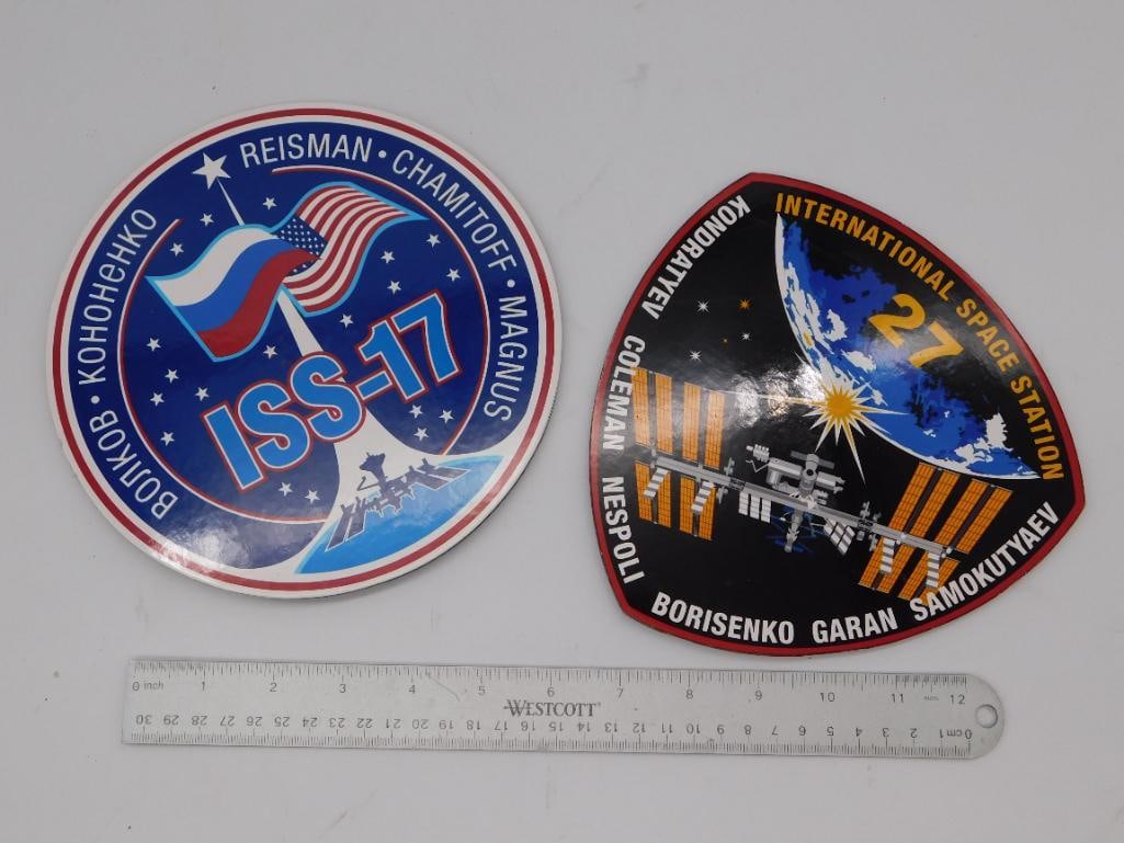 NASA SPACE MISSION PATCH SIGNS - 2