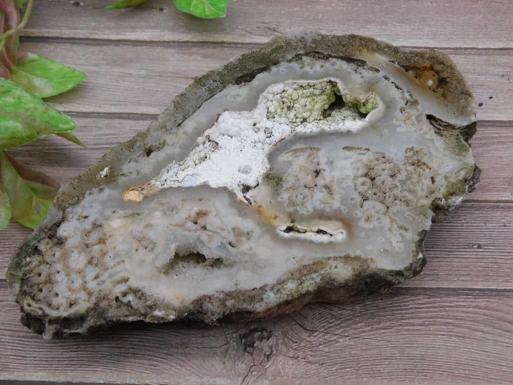 AGATE ROCK STONE LAPIDARY SPECIMEN: AGATE ROCK STONE LAPIDARY SPECIMEN