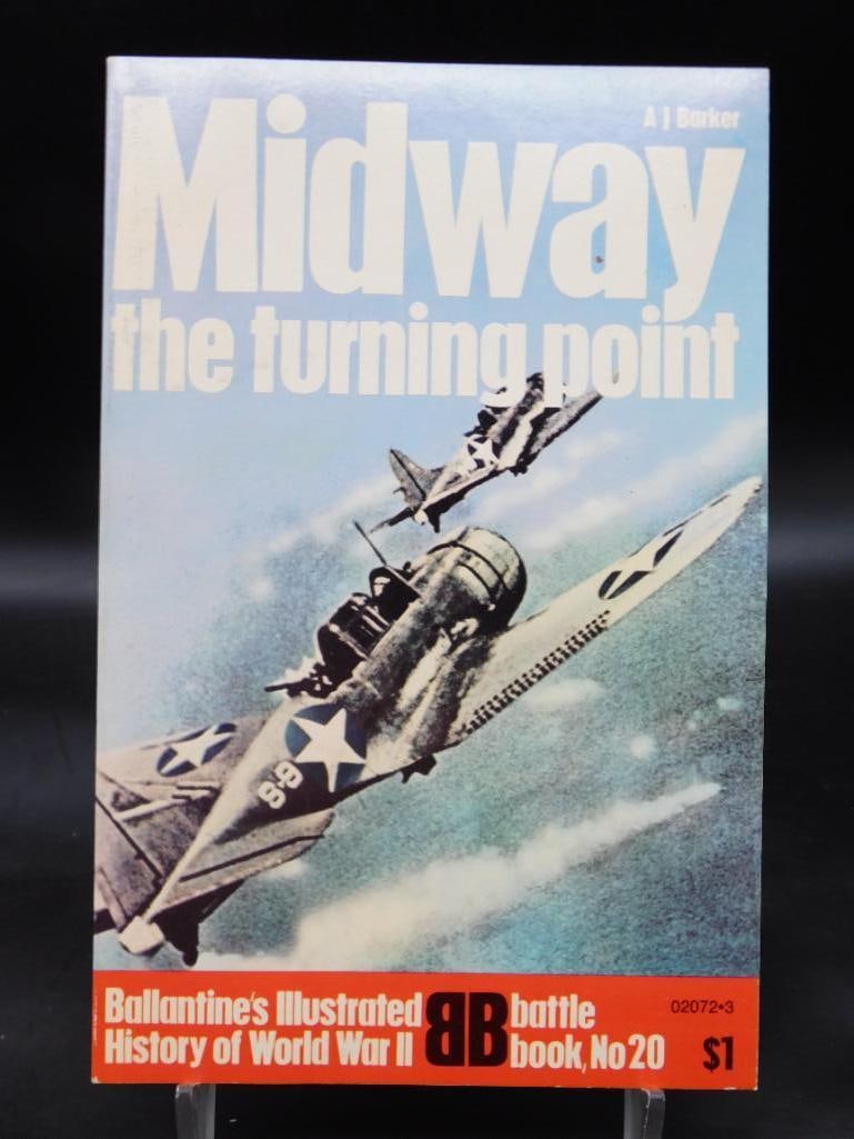 1960S-1970S MIDWAY THE TURNING POINT BALLENTINES ILLUSTRATED HISTORY OF THE VIOLENT CENTURY (1 of 1)