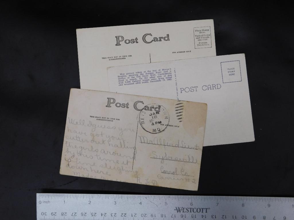 VINTAGE POST CARDS EPHEMERA - 2