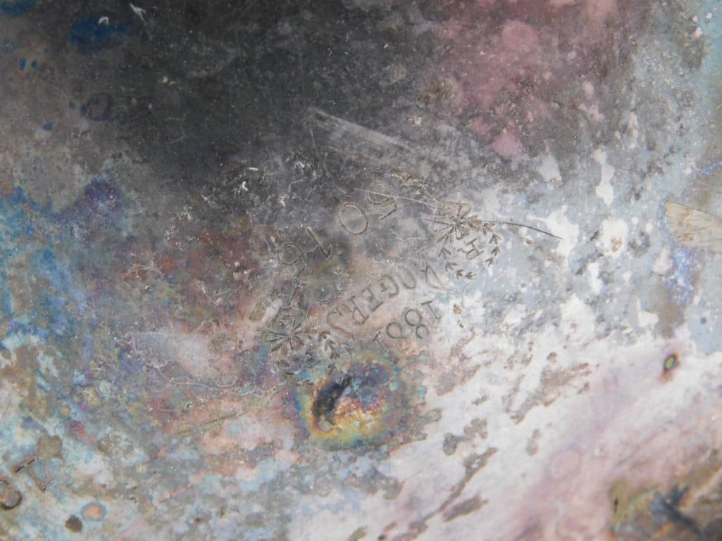 SILVER-PLATED TEAPOT ART DECO SCROLL DESIGN - 4