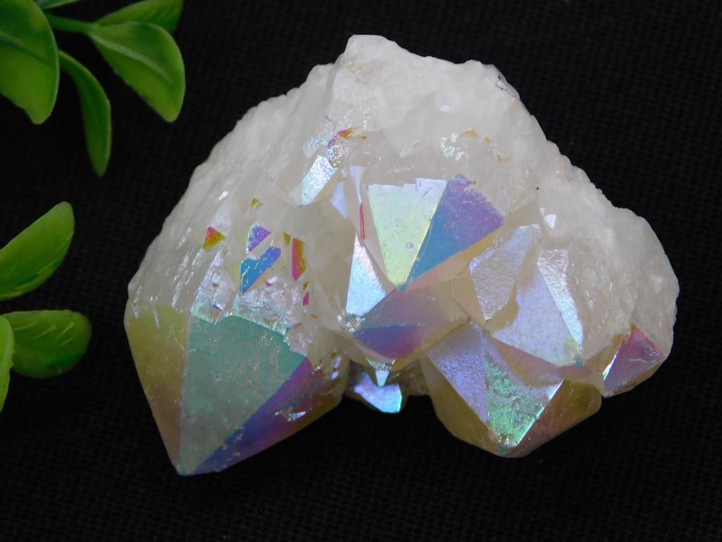 ANGEL AURA QUARTZ ROCK STONE LAPIDARY SPECIMEN: ANGEL AURA QUARTZ ROCK STONE LAPIDARY SPECIMEN