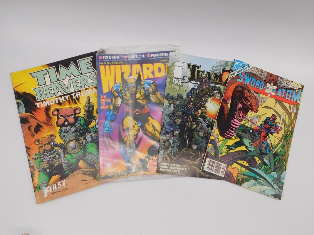 MIXED VINTAGE COMIC BOOKS LOT OF 4 (1 of 5)