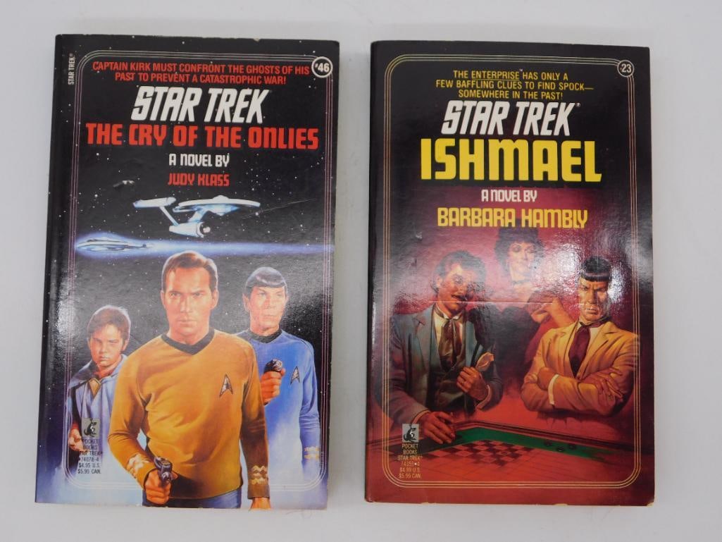 1980S STAR TREK PAPERBACK BOOKS ISHMAEL AND THE CRY OF THE ONLIES: 1980S STAR TREK PAPERBACK BOOKS ISHMAEL AND THE CRY OF THE ONLIES