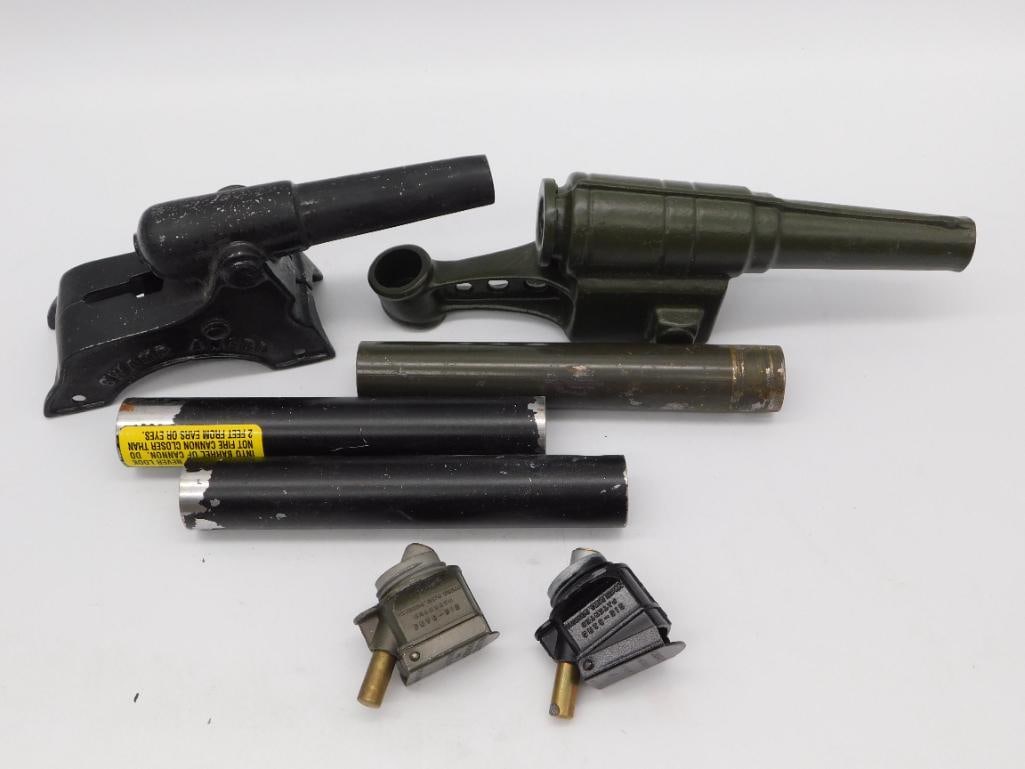 VINTAGE TOY BIG-BANG CANNON PIECES (1 of 4)