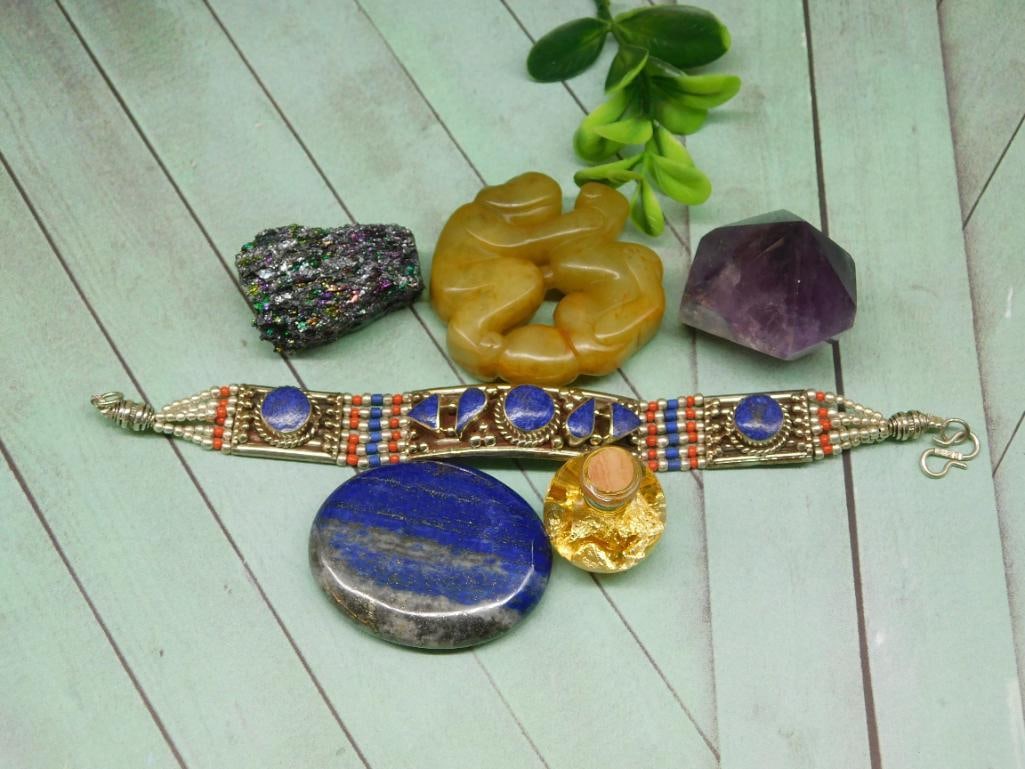 MIXED LOT ROCK STONE LAPIDARY SPECIMEN (1 of 2)