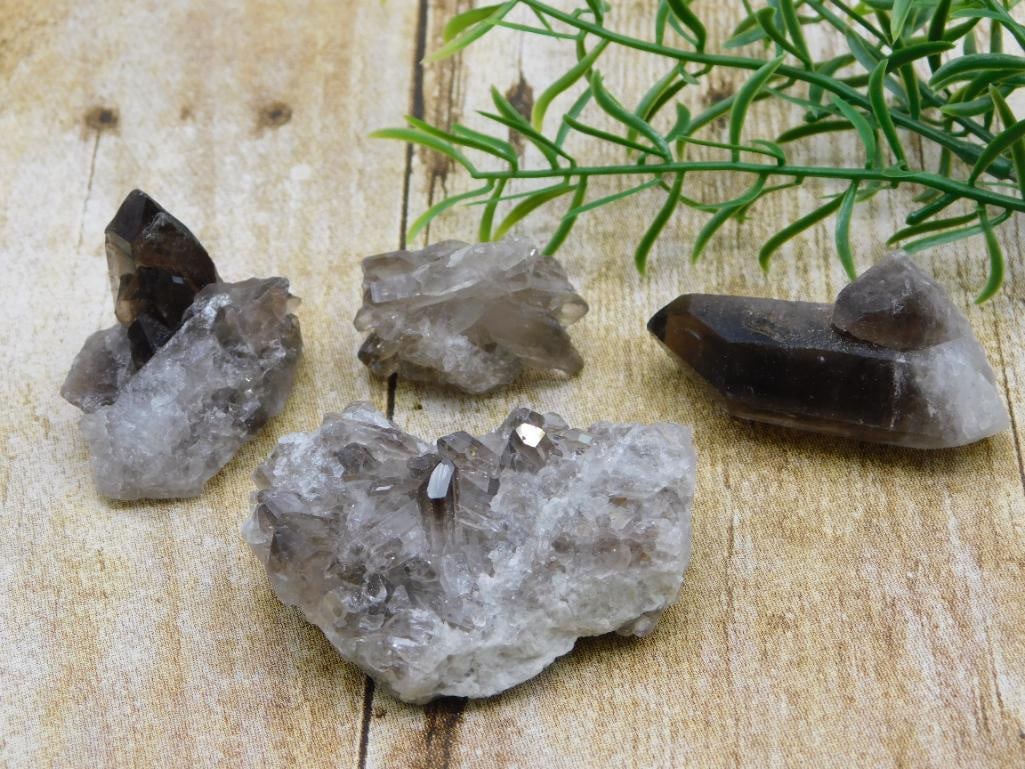 SMOKY QUARTZ ROCK STONE LAPIDARY SPECIMEN (1 of 2)