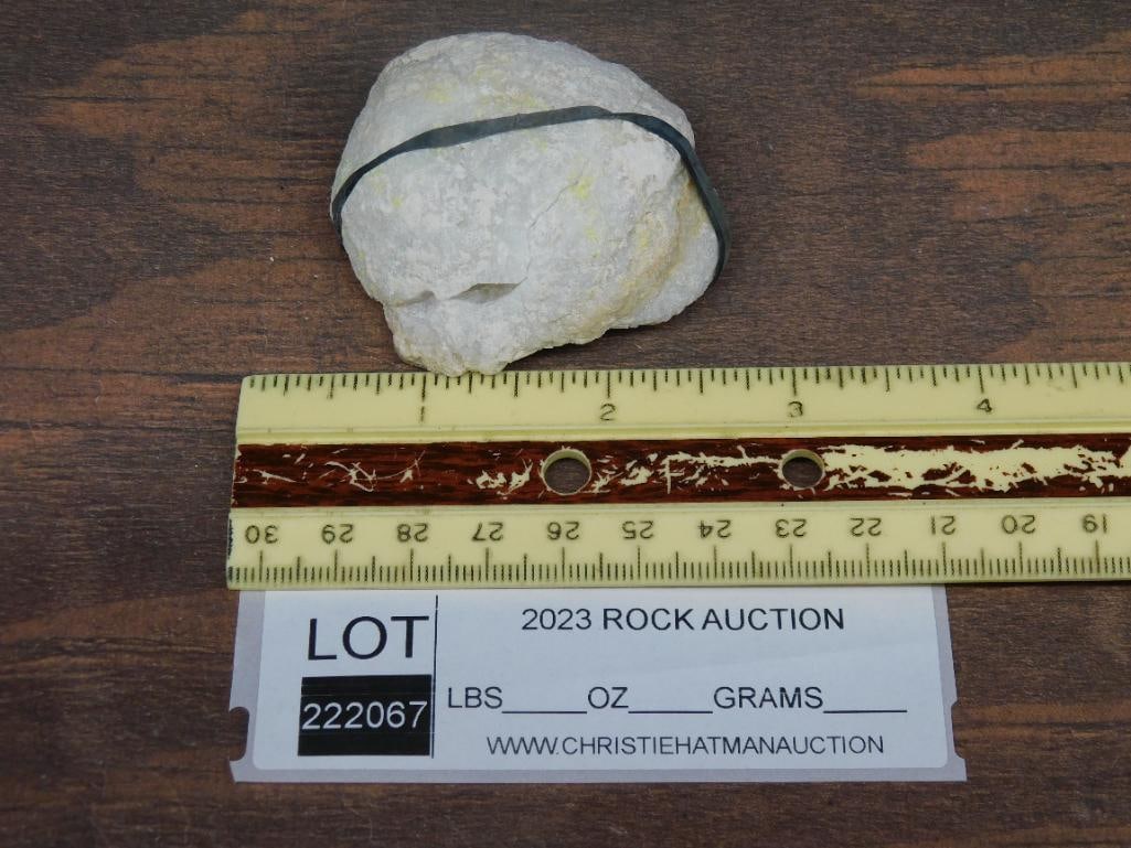 GEODE ROCK STONE LAPIDARY SPECIMEN - 2