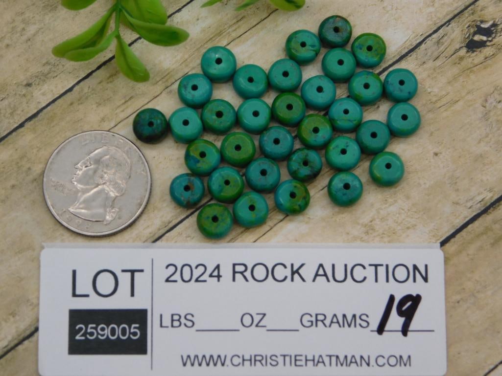 GENUINE STONE BEADS - 2