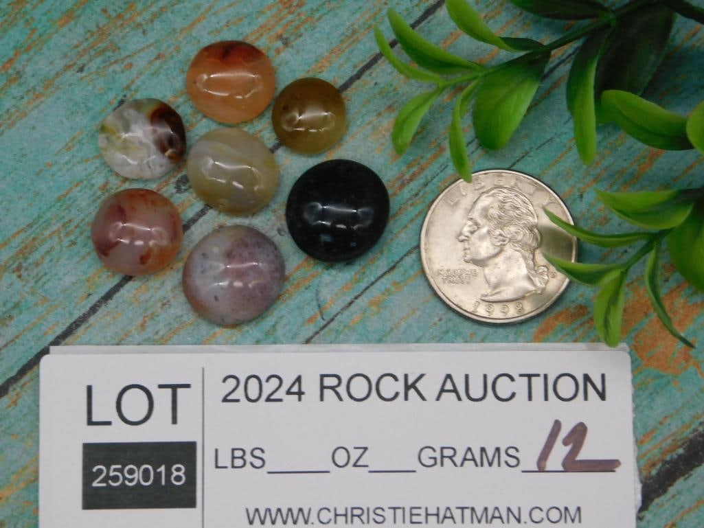 MIXED TUMBLED STONES - 2