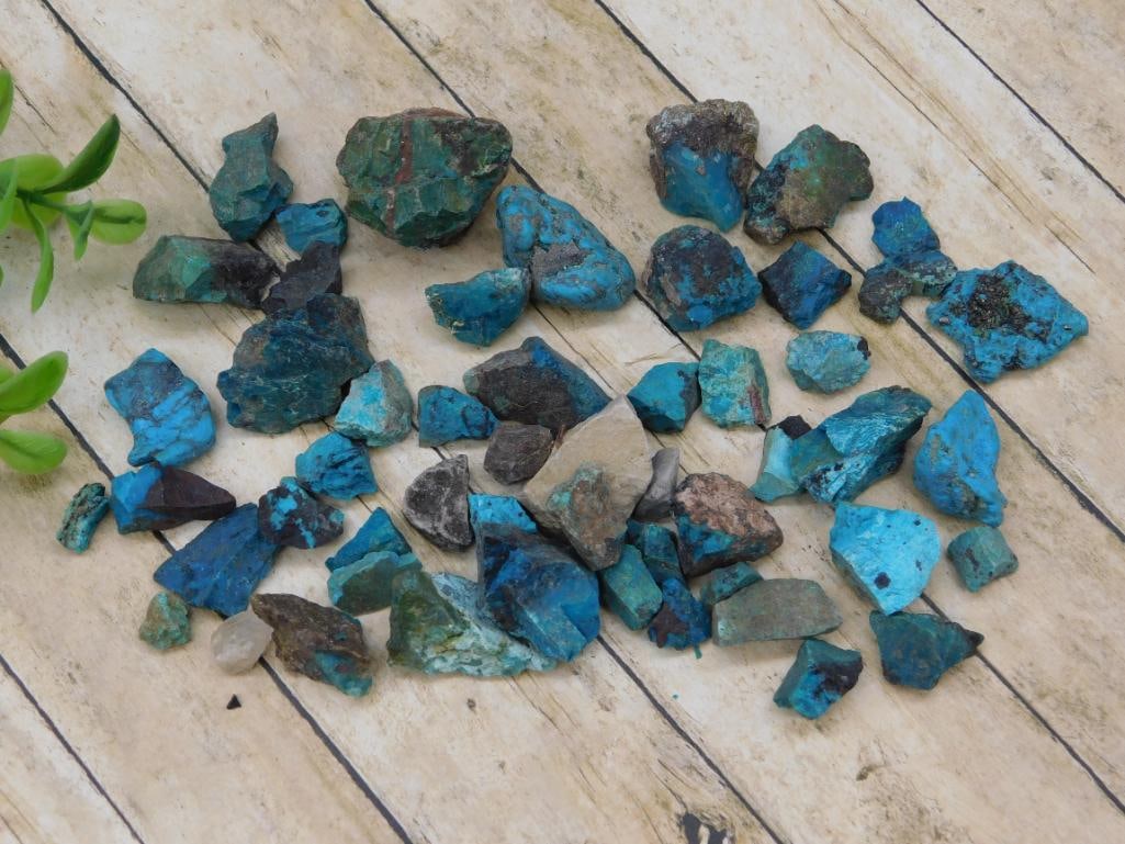 CHRYSOCOLLA ROUGH LOT (1 of 3)