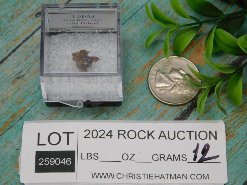 TOPAZ SPECIMEN FROM MEXICO - 3