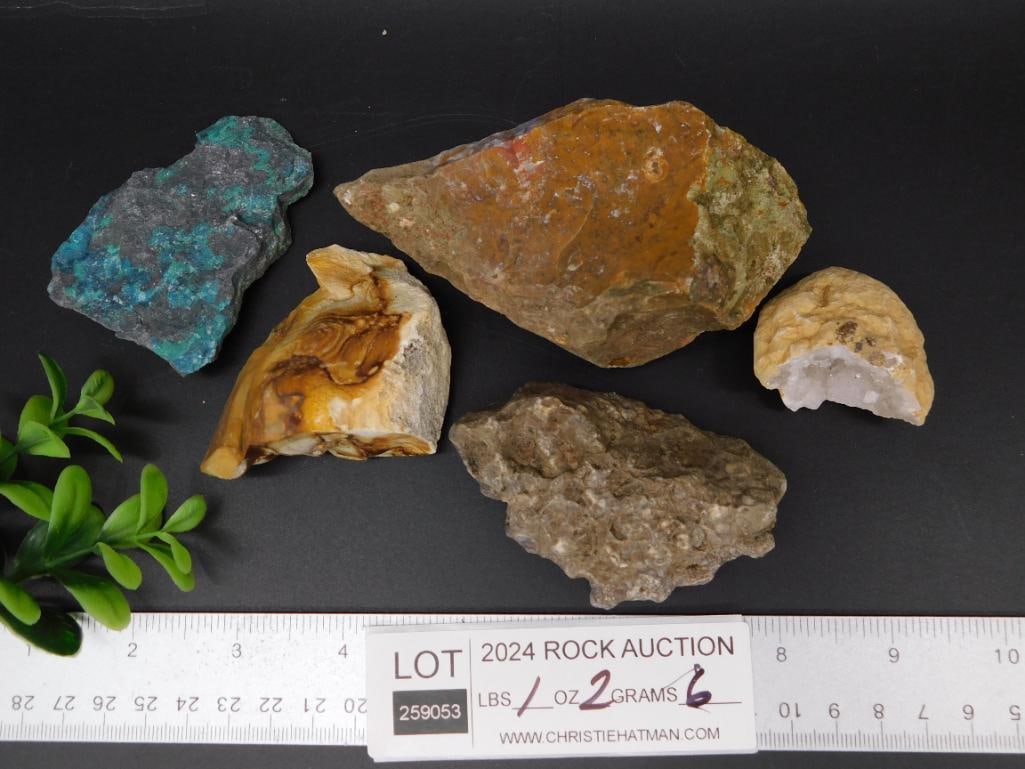 MIXED ROUGH ROCK LOT - 2