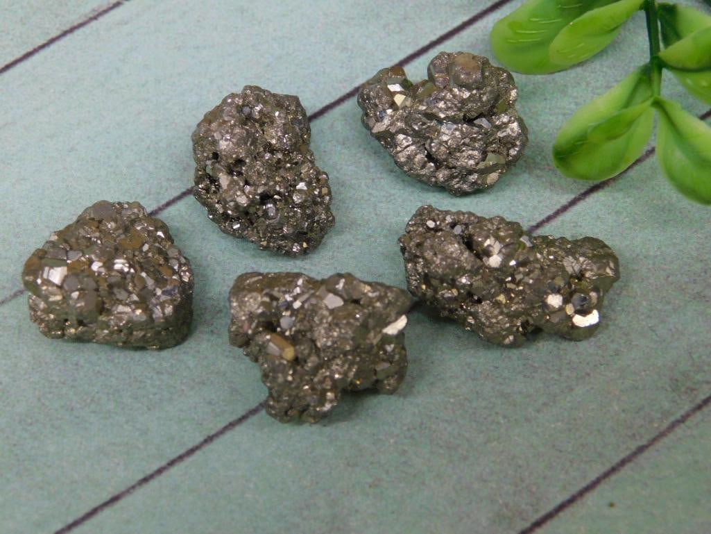 PYRITE ROCK STONE LAPIDARY SPECIMEN (1 of 2)