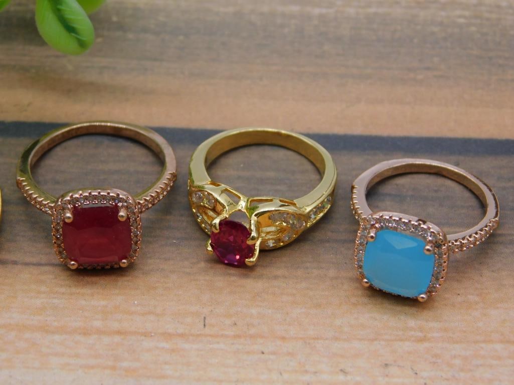 STONE RING ROCK STONE LAPIDARY SPECIMEN - 3