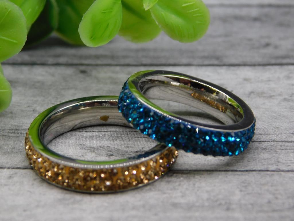 STONE RING ROCK STONE LAPIDARY SPECIMEN (1 of 2)