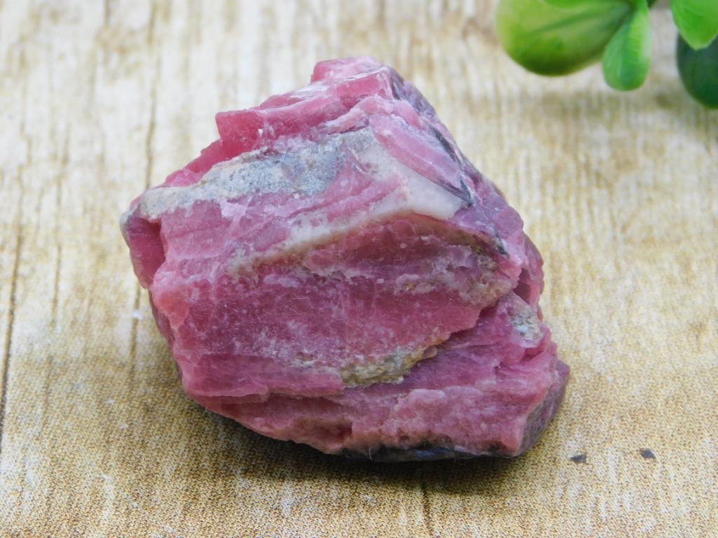 GEM RHODONITE ROCK STONE LAPIDARY SPECIMEN (1 of 2)