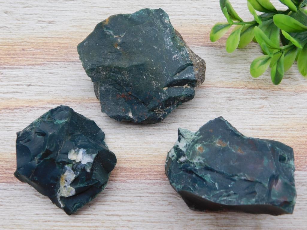 BLOODSTONE ROCK STONE LAPIDARY SPECIMEN (1 of 2)