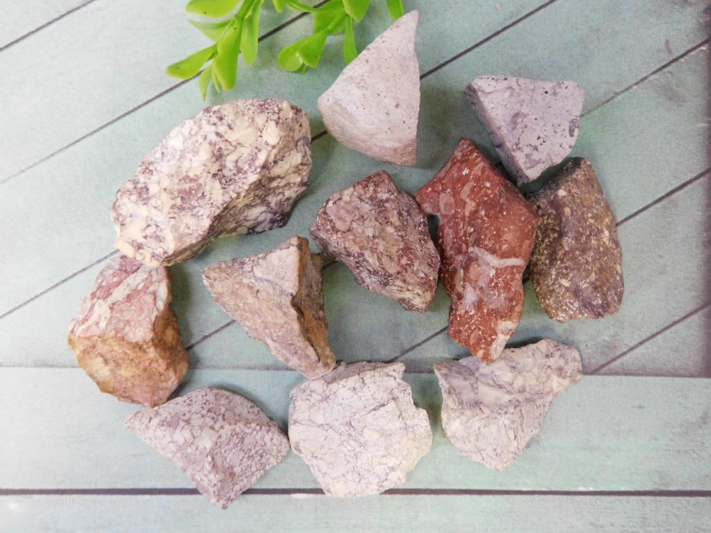 VIPER JASPER ROCK STONE LAPIDARY SPECIMEN (1 of 2)