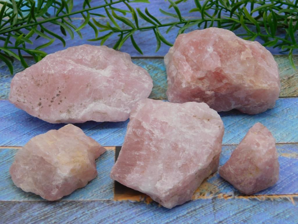 ROSE QUARTZ ROCK STONE LAPIDARY SPECIMEN (1 of 2)
