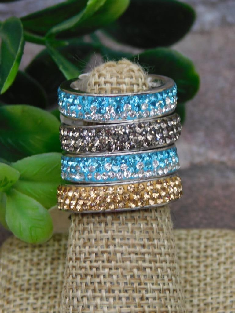 STONE RINGS ROCK STONE LAPIDARY SPECIMEN: STONE RINGS ROCK STONE LAPIDARY SPECIMEN